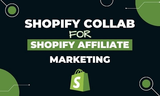 Gig Preview - Setup shopify collab app for shopify affiliate and influencer marketing