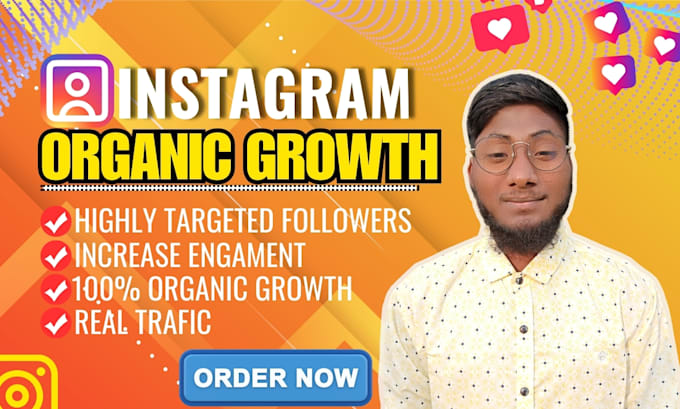 Gig Preview - Promote your instagram to boost real followers and engagement