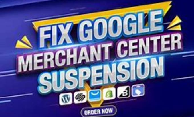 Gig Preview - Fix gmc misrepresentation website needs improvement and run google shopping ads