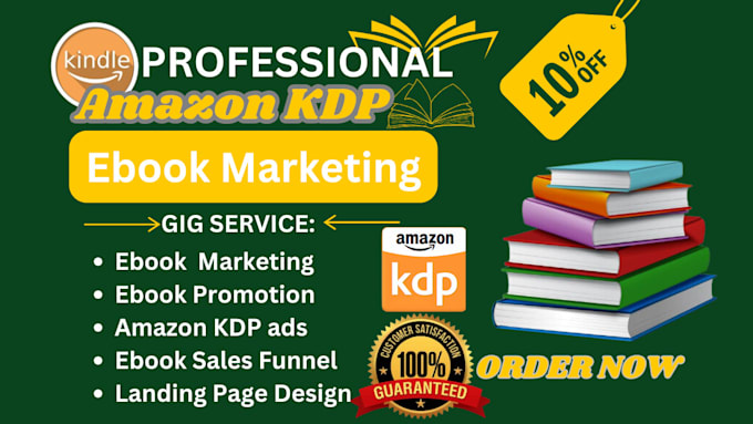 Gig Preview - Do ebook promotion, children book, christian book marketing, amazon kdp ads