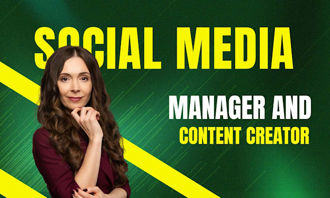 Gig Preview - Be your monthly social media strategy and content creator