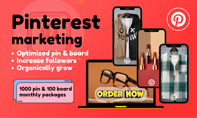 Gig Preview - Do pinterest marketing for your business