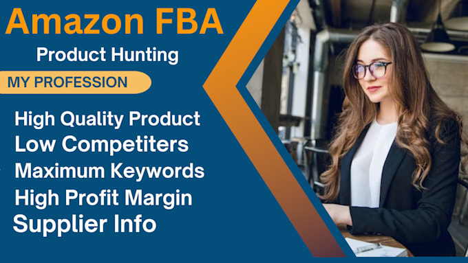 Gig Preview - Do amazon fba product hunting  for uae nd ksa market