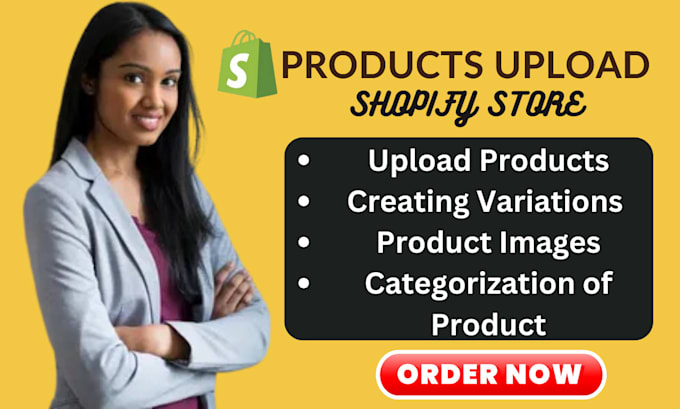 Gig Preview - Upload product listing to your shopify store product description product seo