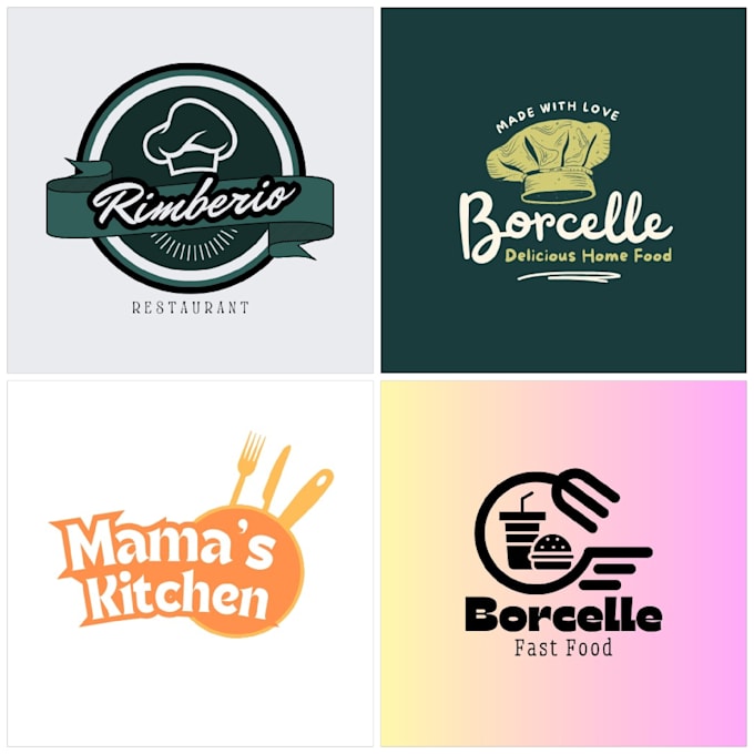 Bestseller - design food menu, cafe, and restaurant logo