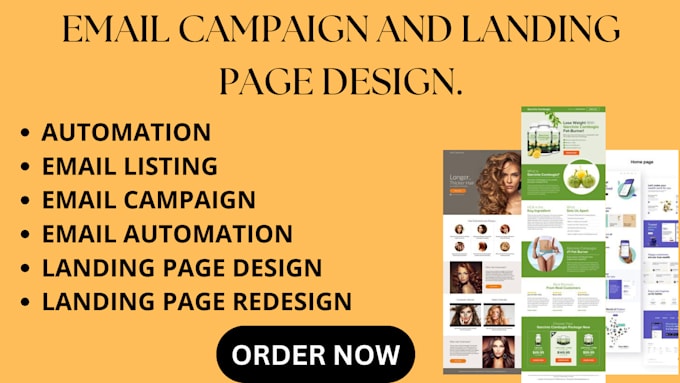 Gig Preview - Create a high converting landing page that captivates your audience