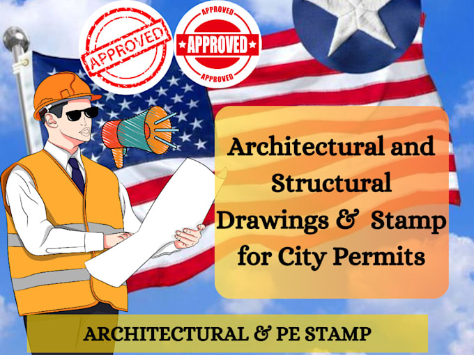 Gig Preview - Draw and stamp architecture and construction permit drawing floor plan blueprint