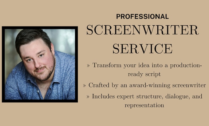 Gig Preview - Write your spec screenplay, short film, or TV pilot