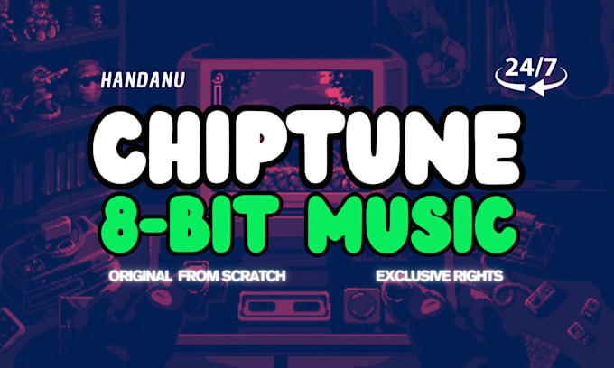 Gig Preview - Make chiptune 8 bit or 16 bit music for your video game