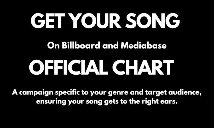 Bestseller - promote your  music and album to chart on top billboard chart