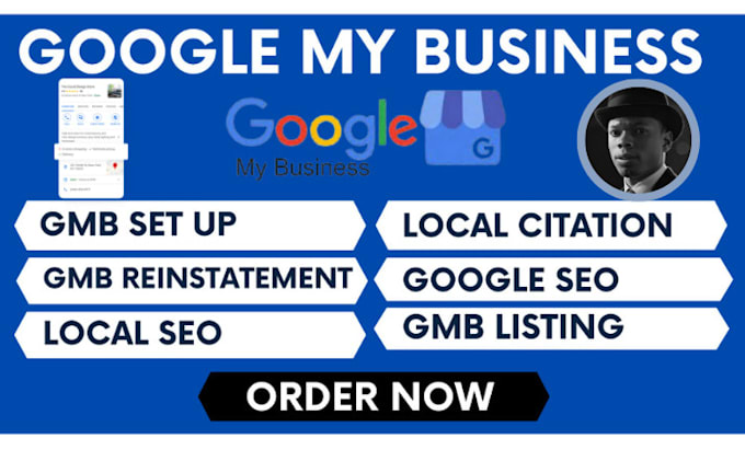 Gig Preview - Set up and optimize your google my business profile for local SEO gmb maps