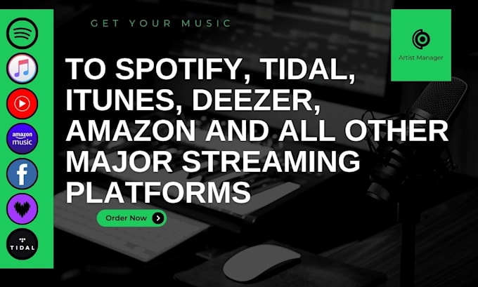 Gig Preview - Get your music to spotify, itunes and major platforms