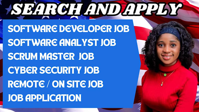 Gig Preview - Search and apply cybersecurity job application using on site hybrid and remote