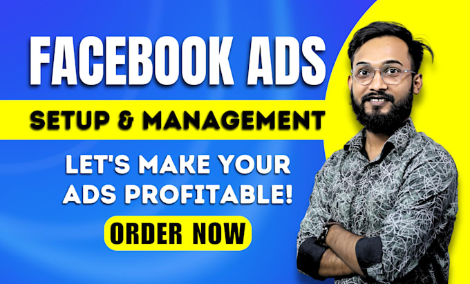 Gig Preview - Be meta facebook ads marketing and advertising, fb ad campaign manager