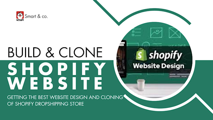 Gig Preview - Design shopify dropshipping store clone shopify store SEO