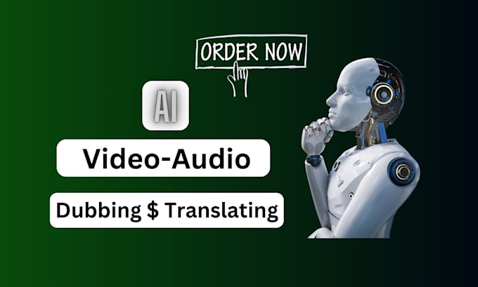 Gig Preview - Do multilingual ai dubbing and video translation in any language