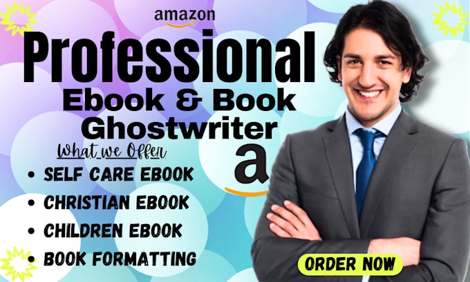 Gig Preview - Be your ghost writer for self help, christian, romance, or non fiction ebooks