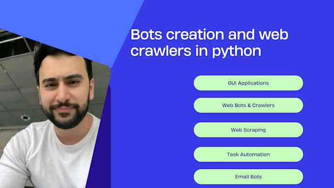 Gig Preview - Create bots and web crawlers in python