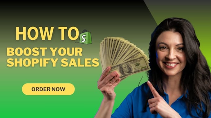 Gig Preview - Do complete shopify marketing to boost shopify sales, shopify promotion