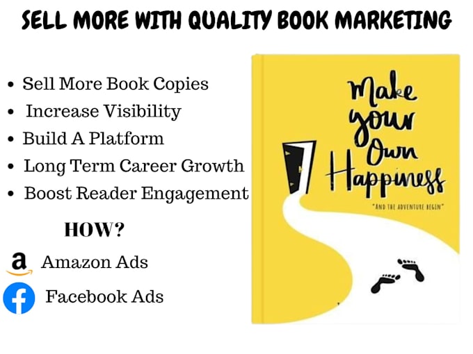 Gig Preview - Use amazon kdp ads, facebook ads to market your book, ebook