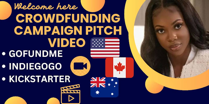 Gig Preview - Create an attractive video for your gofundme, indiegogo and kickstarter campaign