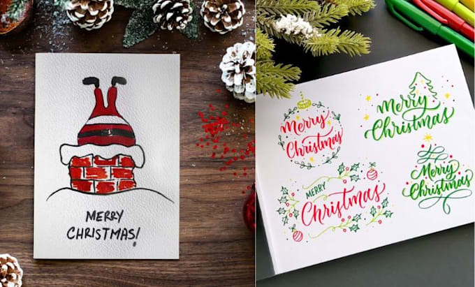 Bestseller - christmas card new year card holiday party poster design