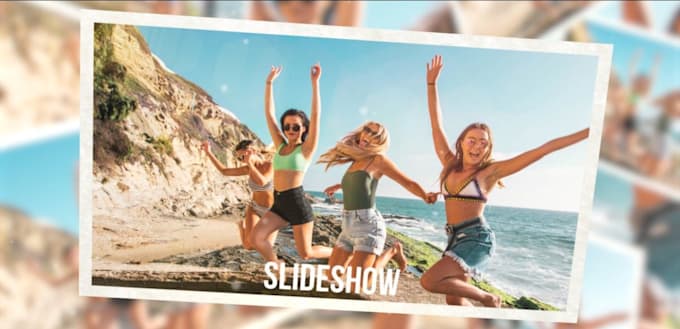 Gig Preview - Make professional slideshow videos with elegant transitions for you