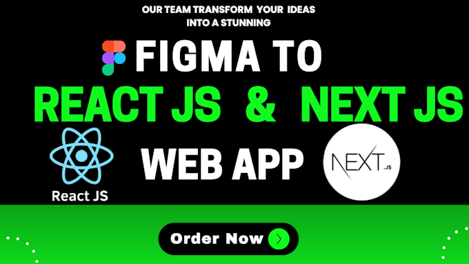 Gig Preview - Convert the figma design to react or next js and API integration