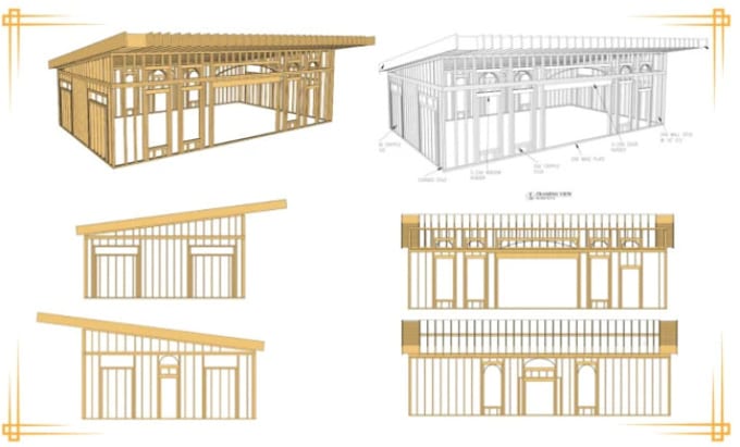 Gig Preview - Do wood, steel and concrete structural design, structural engineer