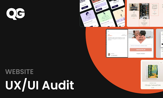 Gig Preview - Ux ui audit for websites