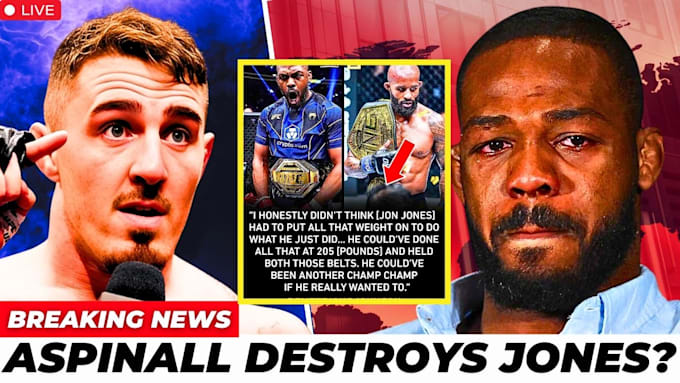 Bestseller - ufc controvercis jon jones vs tom aspinall news based content