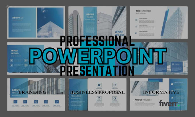 Gig Preview - Design a pro high quality powerpoint presentation for you