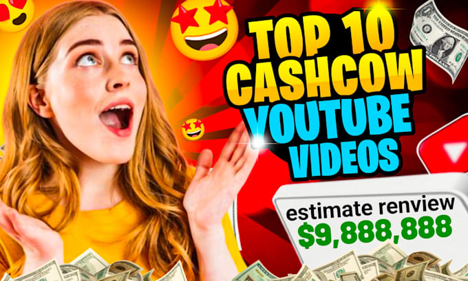 Gig Preview - Create top 10 faceless youtube automation channel with cash cow videos editing