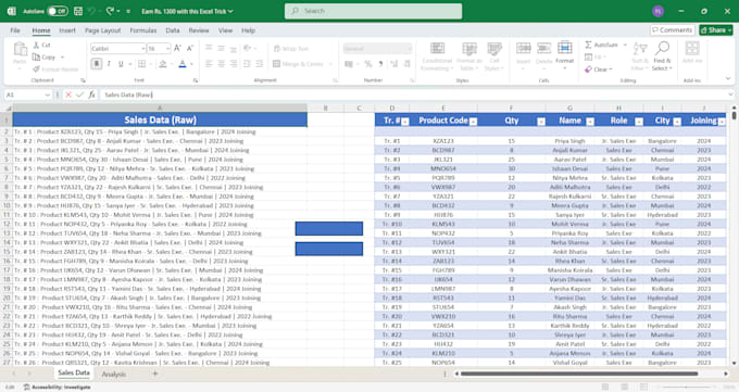 Gig Preview - Professionally analyze, clean, and format your excel data