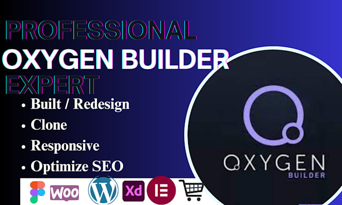 Gig Preview - Design modern wordpress website with oxygen, divi, beaver builder, elementor pro