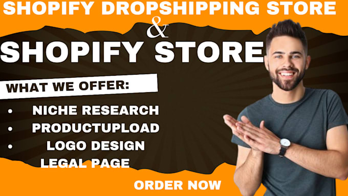 Bestseller - create shopify dropshipping store, shopify website design shopify store