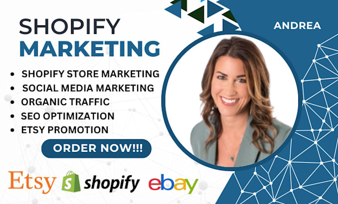 Gig Preview - Do shopify marketing ecommerce marketing and etsy promotion to boost sales