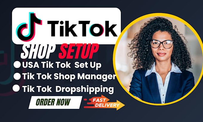 Gig Preview - Manage tik tok shop listing, tik tok shop set up, tiktok dropshipping marketing