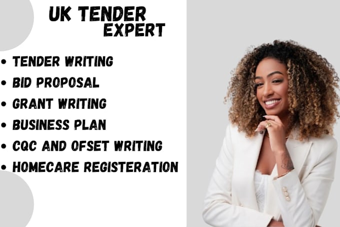 Gig Preview - Expert tender and bid writing services to win UK tenders, rfps, and contracts