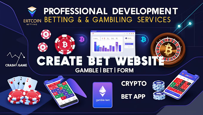 Gig Preview - Do sport bet website,bet website, slot ui ux,gamble, crash game website