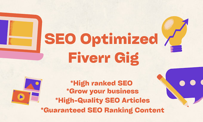 Bestseller - seo optimize your fiverr gig to rank higher