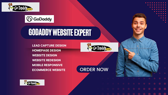 Bestseller - develop godaddy website design godaddy website redesign godaddy website design