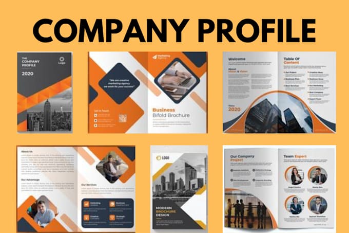 Gig Preview - Design professional company profile, catalog design, flyer, brochure magazine