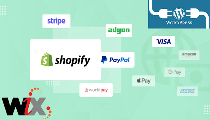 Gig Preview - Create and integrate verify shopify payment gateway to your store paypal stripe