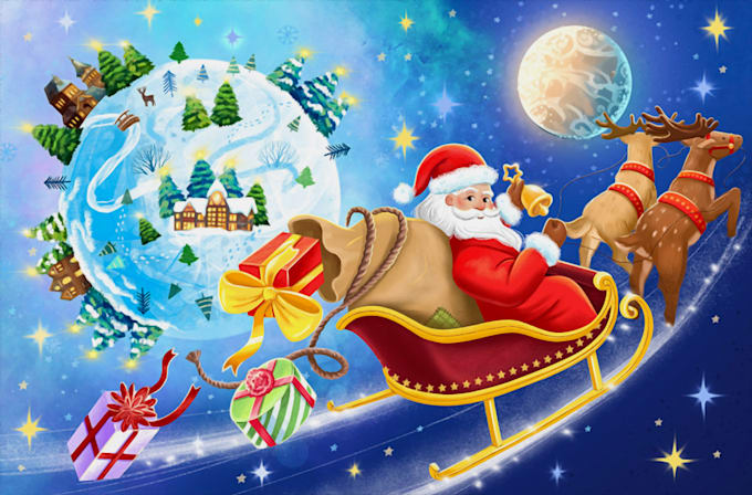 Bestseller - do christmas illustration for your children story book illustrations