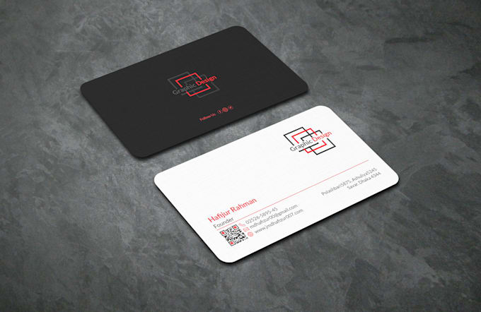 Gig Preview - Do professional business card design