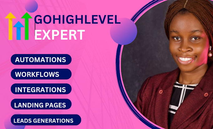 Gig Preview - Gohighlevel migration ghl workflow ghl sales funnel and custom website services