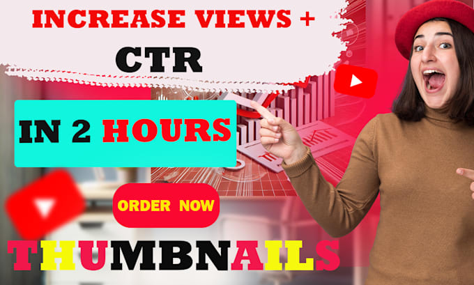 Bestseller - design best youtube thumbnail that drives a high CTR within 3h