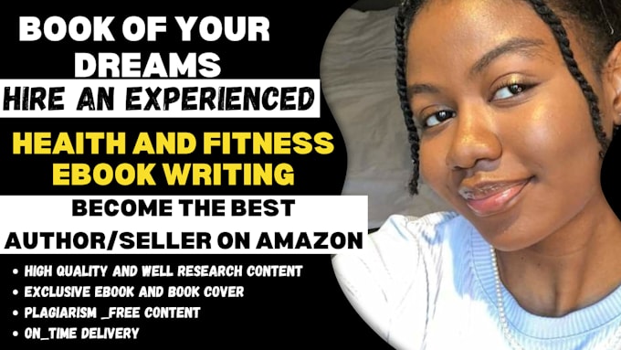 Gig Preview - Ghostwrite health, fitness and medical ebook, ebook ghostwriter, course creatio