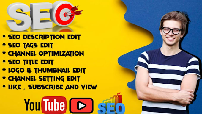 Gig Preview - Do video SEO on your channel with your trust